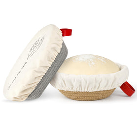 SOGOUMI oval banneton 10 inch for even dough proofing.