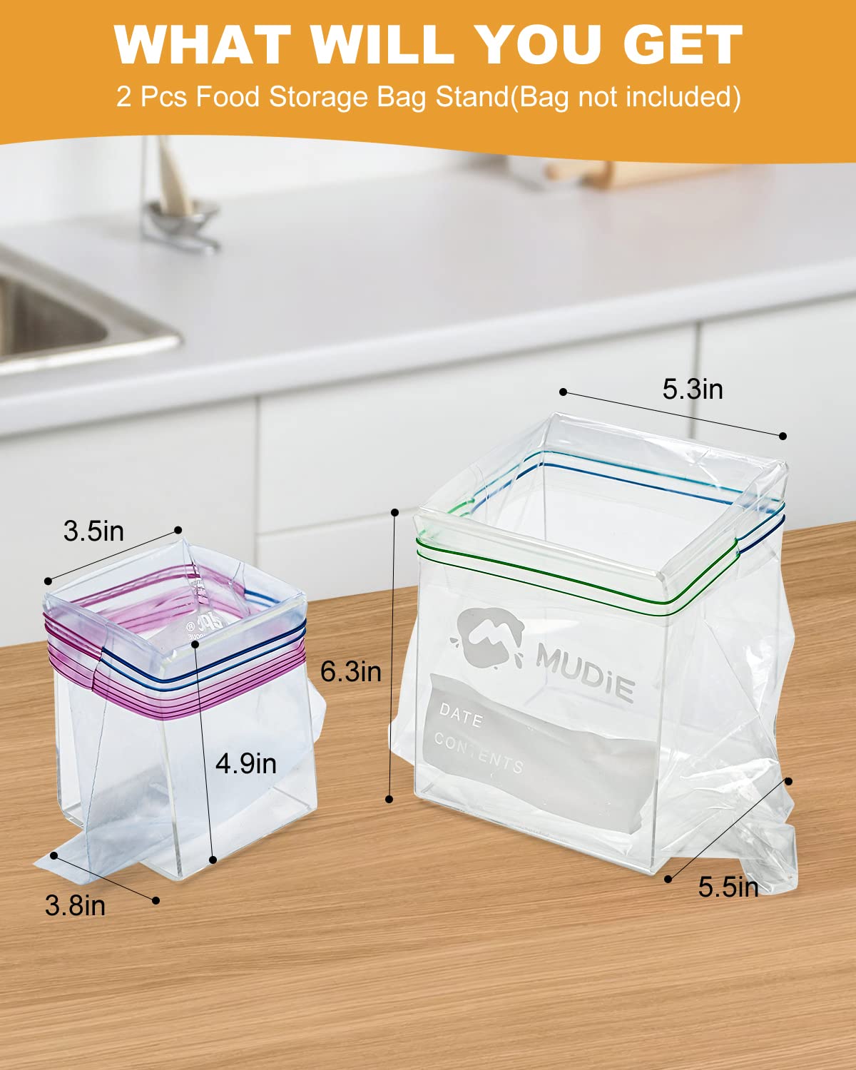 SOGUAOLO Clear acrylic construction highlights a durable kitchen gadget.