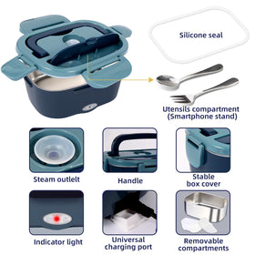 SOHIDA lunch box dishwasher safe containers simplify after meal cleanup.
