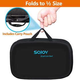 Sojoy iGelComfort driving-journey use offers comfort on commutes and road trips