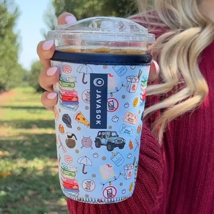 Sok It JavaSok eco-friendly sleeve promotes reuse over disposables.