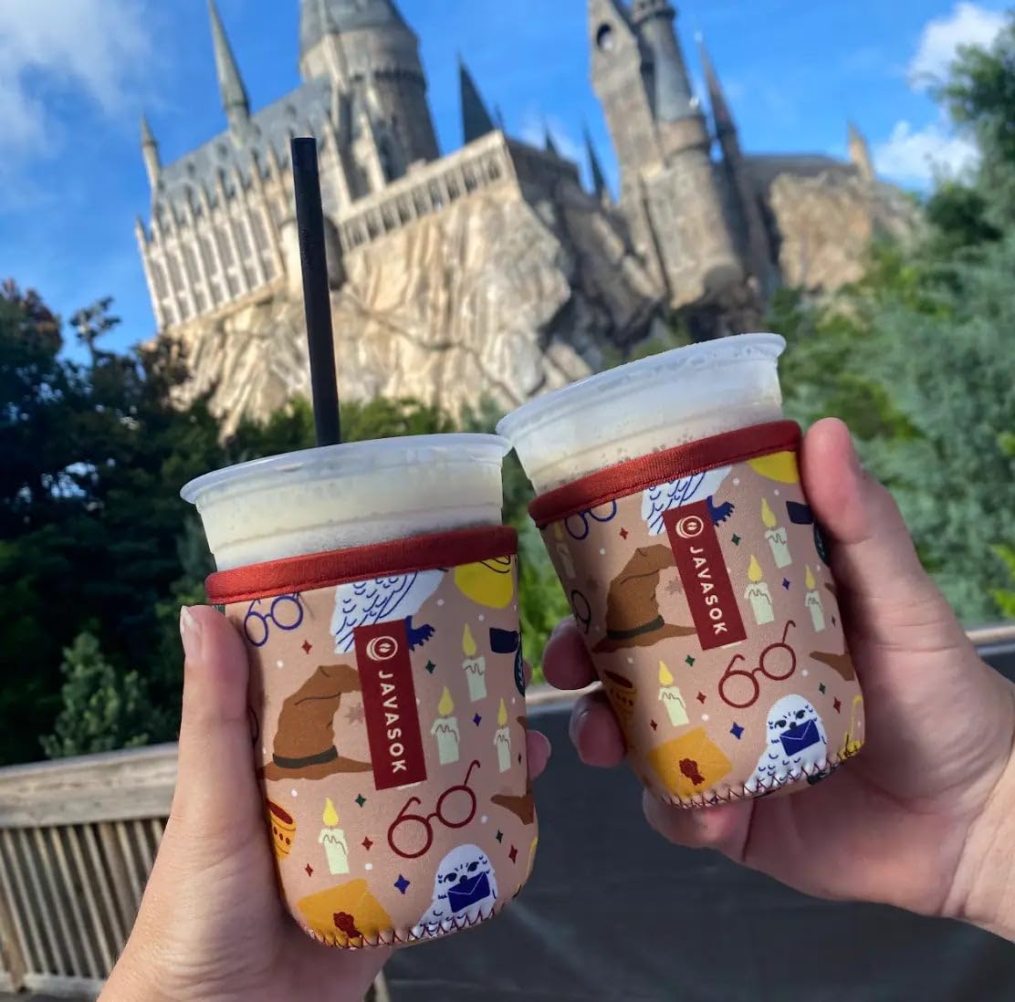 Sok It JavaSok Horcrux sleeve protects a cold drink with condensation-free handling.