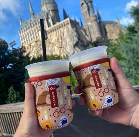 Sok It JavaSok Horcrux sleeve protects a cold drink with condensation-free handling.