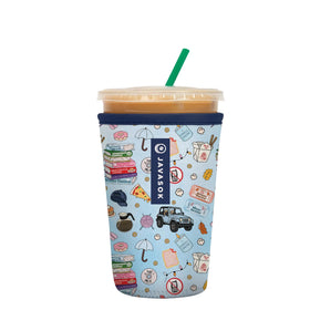 Sok It JavaSok iced coffee sleeve showing fast-talker style and cold insulation.