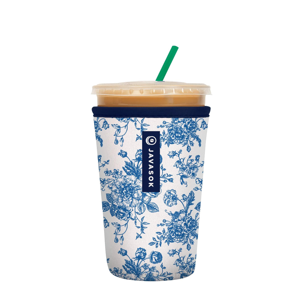Sok It JavaSok insulated neoprene sleeve fits 22-28oz cups and keeps drinks cold.