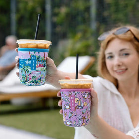 Purse-ready JavaSok sleeve shown as portable, compact fit.