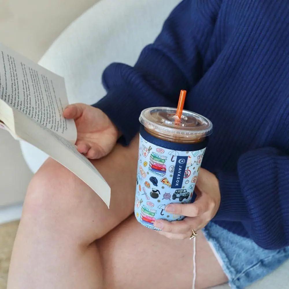 Sok It JavaSok washable reusable sleeve reducing waste and cost.