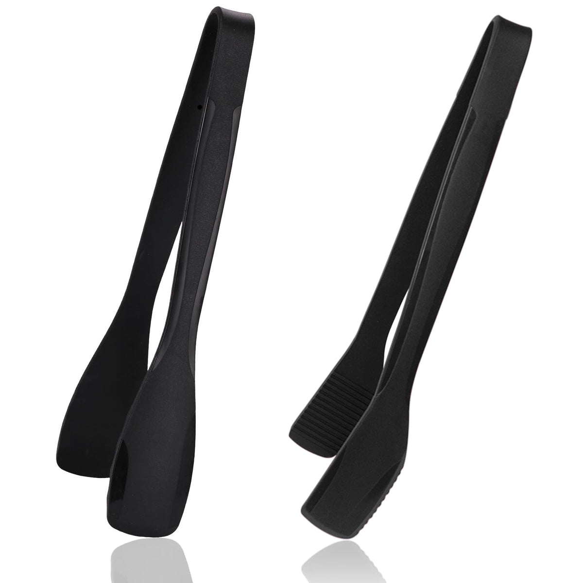SOLEADER 11-inch silicone tongs featherlight design ideal for flipping and serving.