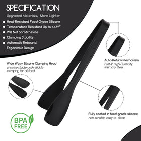 SOLEADER dual-tip design offers serrated for steaks and straight tips for salads.