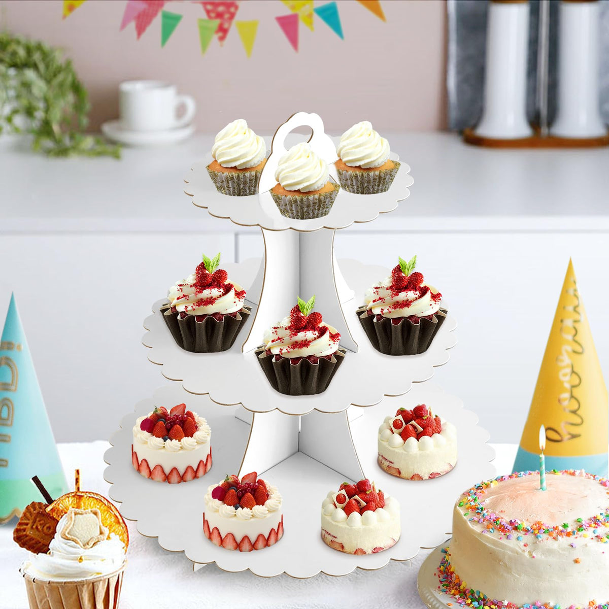 Soleebee cupcake stand assembly instructions for quick setup.