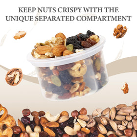 SOLIGT folding spoon stored in lid demonstrates space-saving on the go design