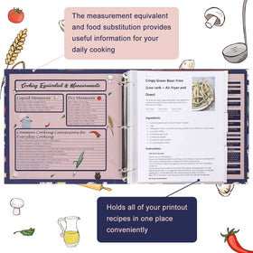SOLIGT Recipe Binder Kit labels enable fast, organized sorting.