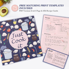 SOLIGT Recipe Binder Kit protectors prevent tearing and keep pages pristine.