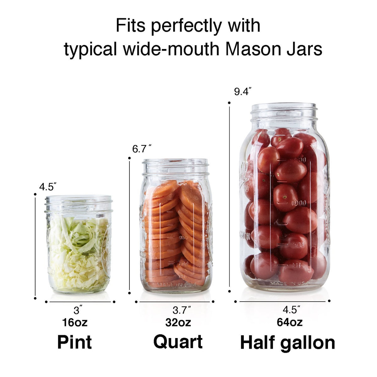 SOLIGT sturdy fermentation weights stay submerged for best texture and results.
