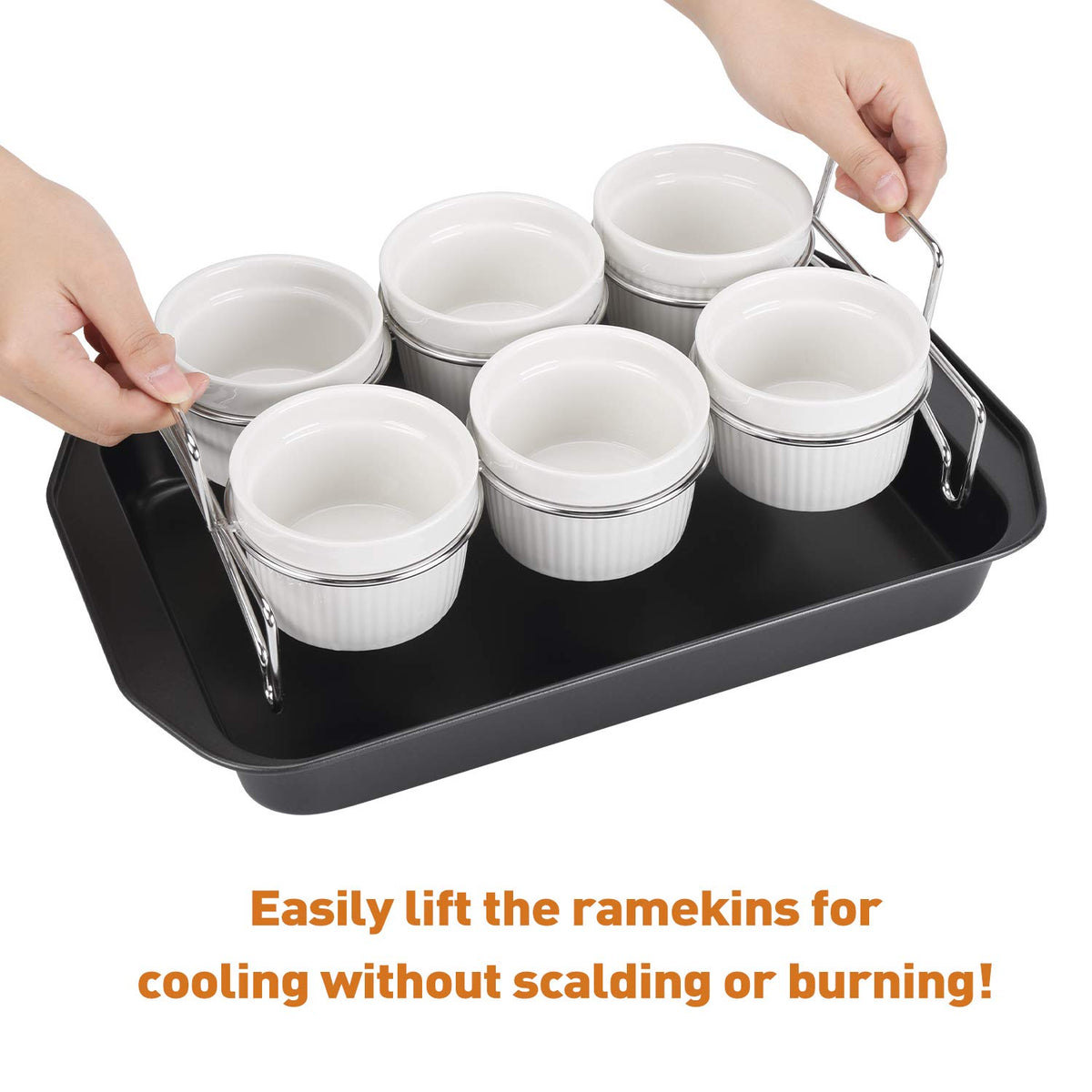 SOLIGT water bath pan inside view supports even, gentle heating