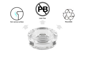 SOLIGT wide-mouth jar weights provide secure submersion for consistent fermentation.