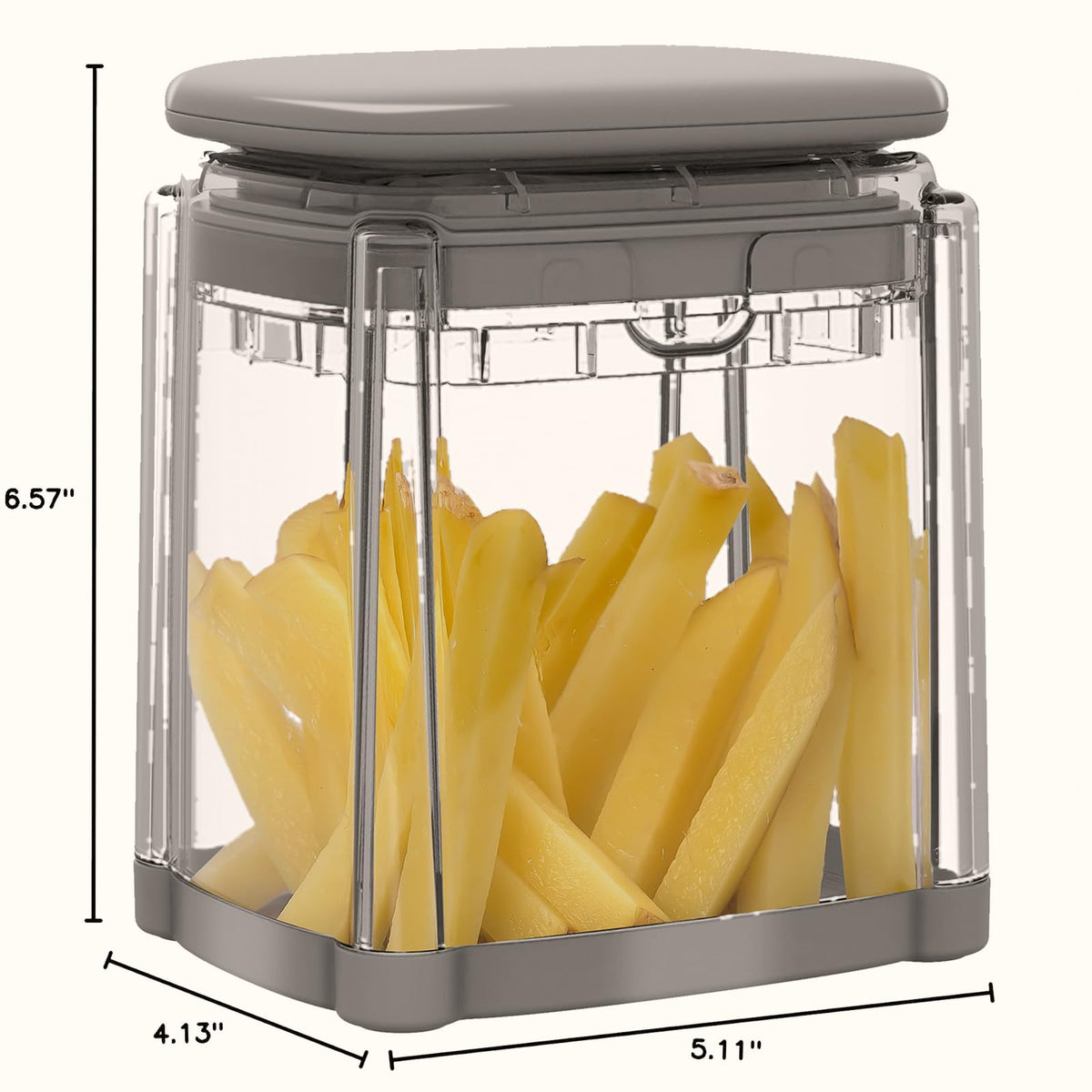 Solucky Onion Slicer Dicer assembly highlights versatile 3-in-1 functionality.