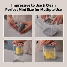 Solucky Storage Container image shows mess-free juice capture and containment.