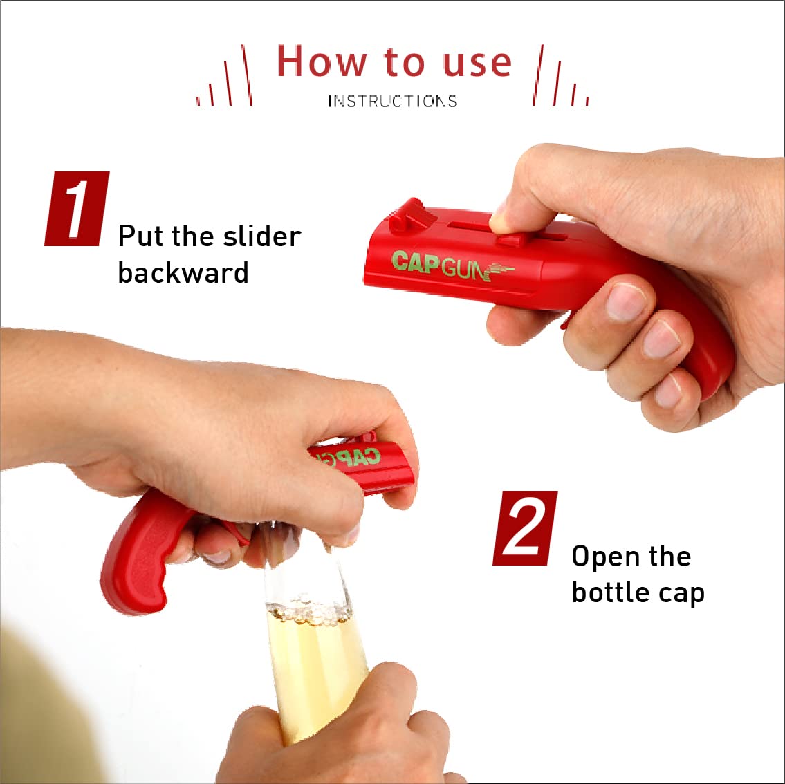 SomisGarden bottle opener tool showcased for group barbecues and quick bottle access.