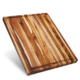 Sonder Los Angeles Laurel edge-grain cutting board for daily chopping with a durable surface.