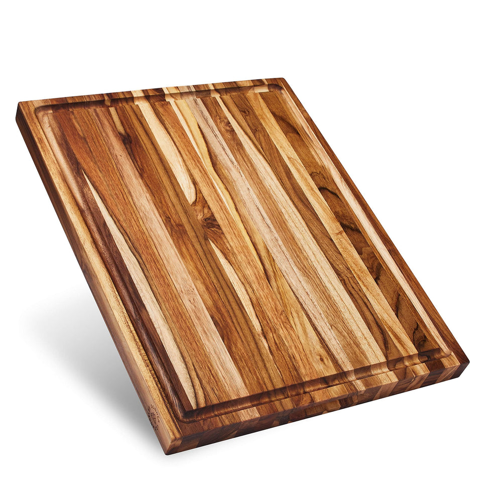 Sonder Los Angeles Laurel edge-grain cutting board for daily chopping with a durable surface.