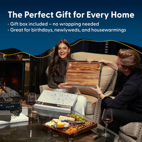Sonder Los Angeles Winsome Acacia cutting board easy-clean surface helps upkeep after meals