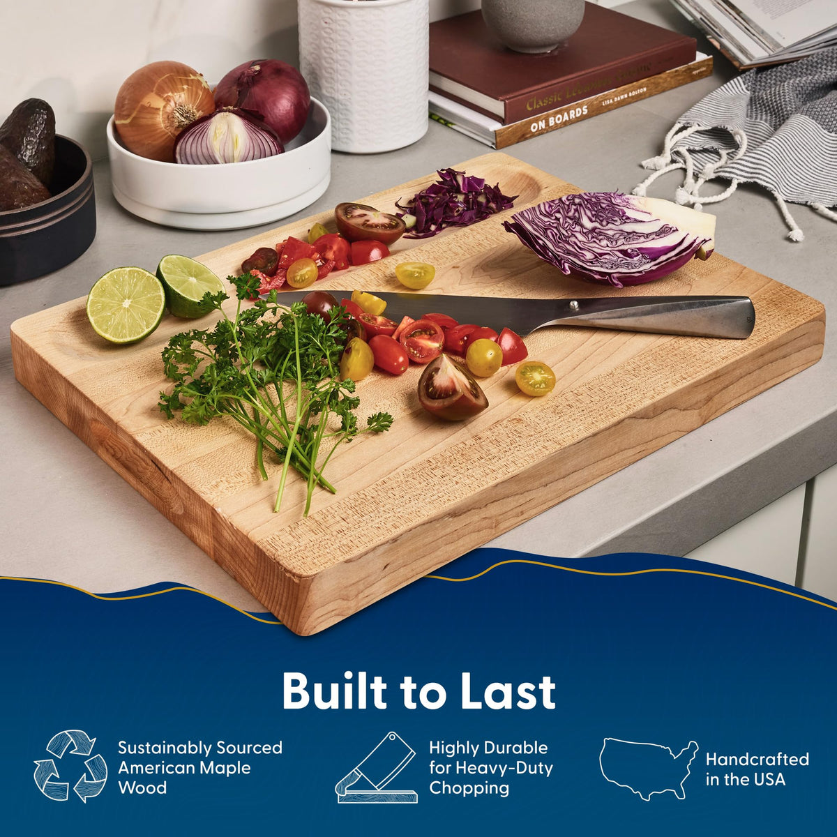 Sonder Los Angeles Winsome kitchen-staple board supports everyday prep and serving