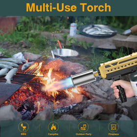 Sondiko adjustable flame control enables precise heat for grilling