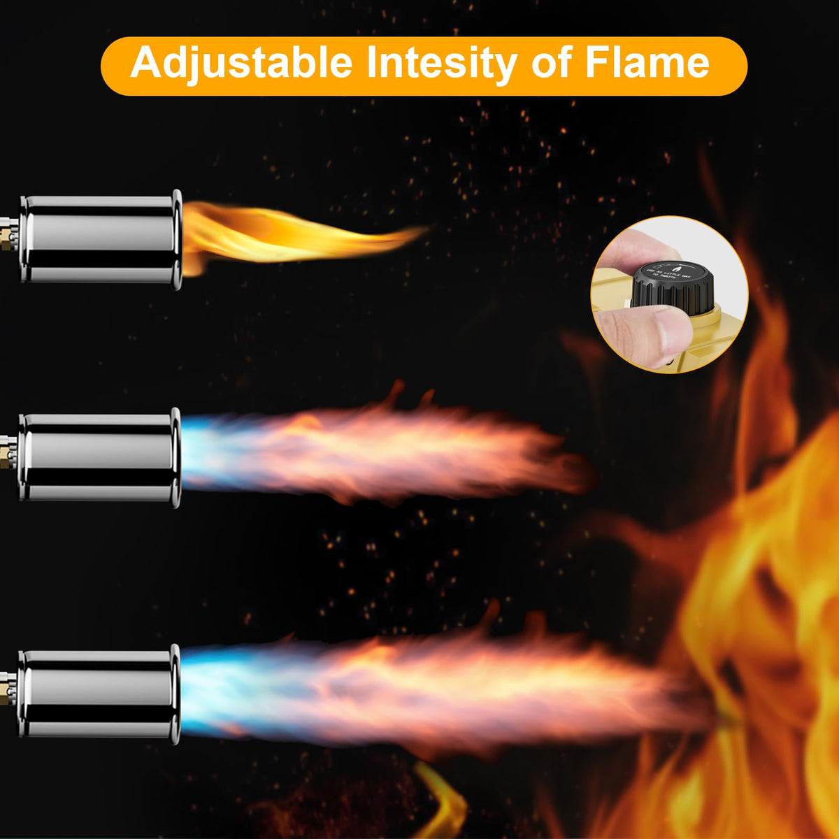 Sondiko burn-free shield protects hands while handling hot flames