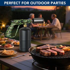 Sondiko torch head suitable for BBQs and charcoal lighting with ease.