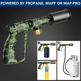 Sondiko torch head ideal for campfires and outdoor cooking touch-ups.