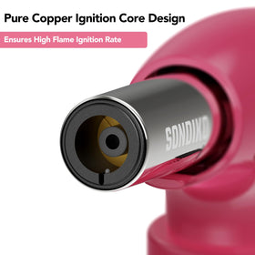 Sondiko PS400 torch side view highlighting safety features.