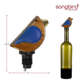 SONGBIRD SPECIALTIES gift-ready pourer for wine lovers and entertaining.