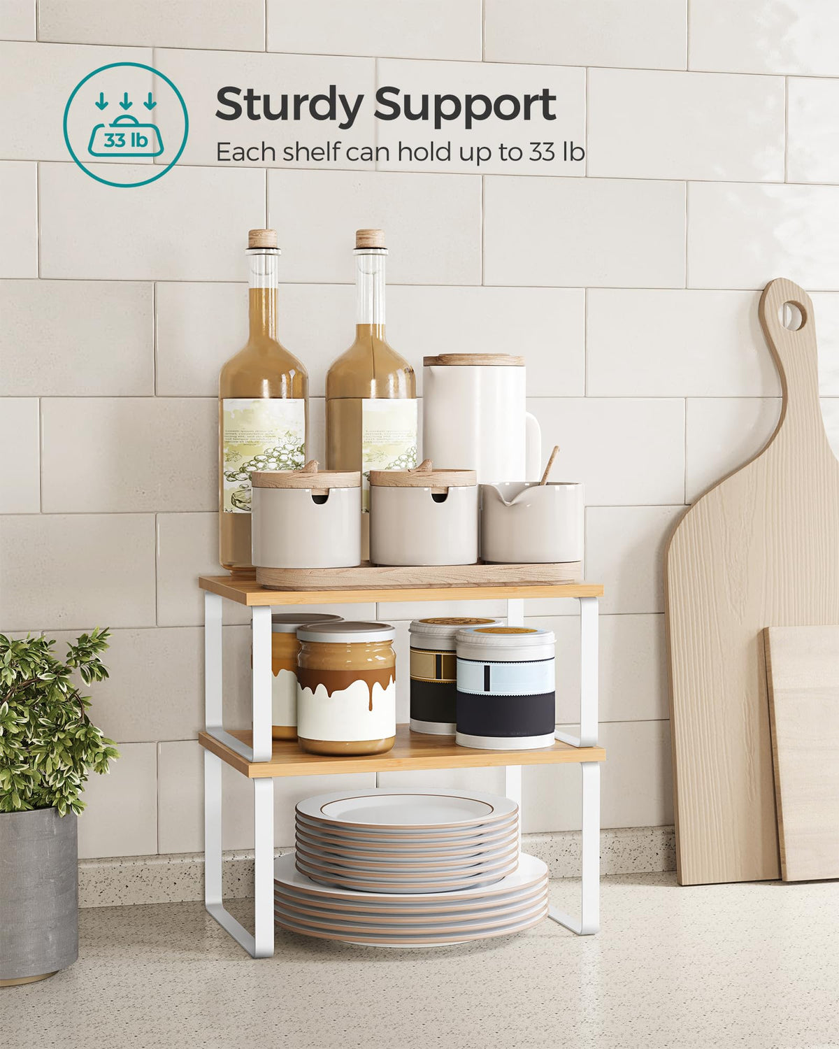 SONGMICS customizable layout adapts to your space and needs.