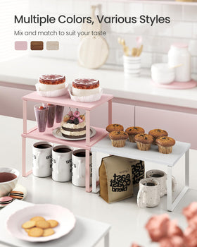 SONGMICS spice rack organization on display helps quick ingredient access.