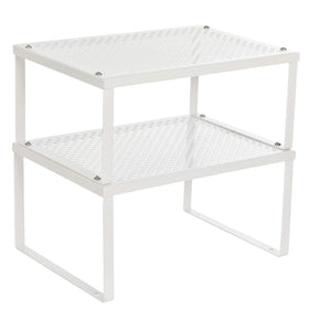 SongMics Spice Racks set 2 on display shows space saving cabinet organization for spices and jars.