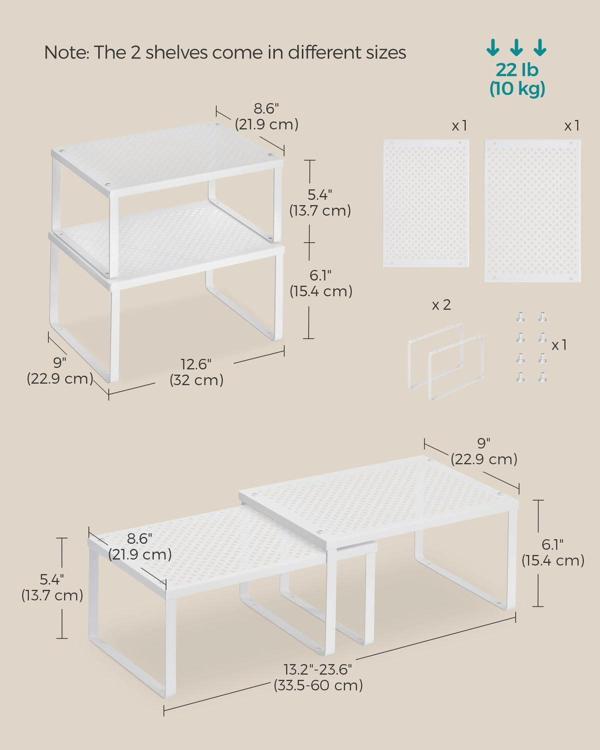 SongMics Spice Racks on countertop illustrate quick access and versatile storage.