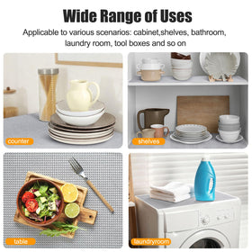 Songrey liner adapts to bathrooms, laundry, and storage drawers for versatile use.