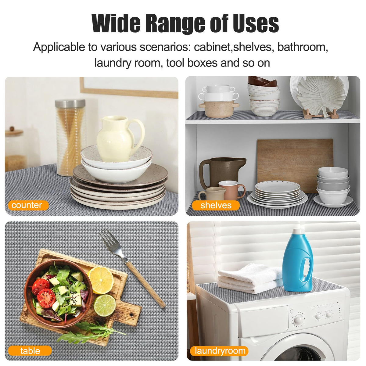 Songrey multi-use liner suits kitchen, bathroom, and more