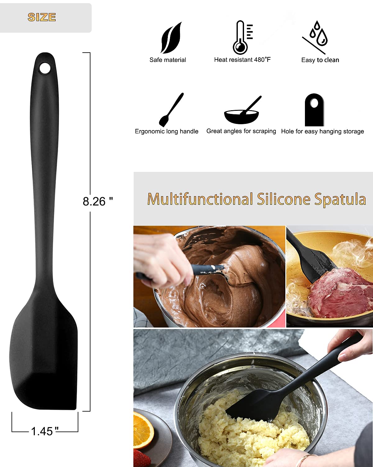 SongZIMING double boiler front hook and dual pour spouts for stable pouring