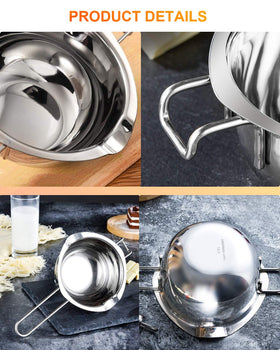 Songziming double pour spouts on both sides for mess-free pouring.