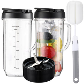 Sonkettek Magic Bullet 22oz cup with handle for easy blending and transport