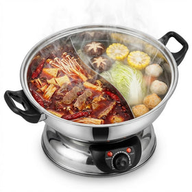 Sonya large 5 L capacity suits family gatherings and pot nights.