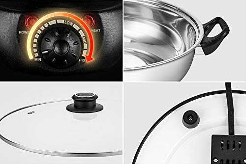 Sonya stainless steel construction resists odors and cleans easily.