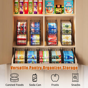 Sonyabecca versatile bin for drinks and canned goods in a tight space.