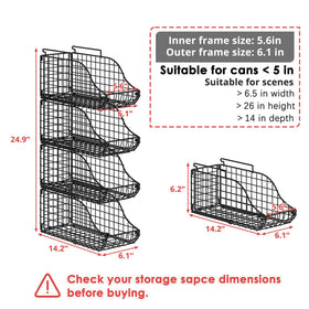 Sonyabecca durable wire-bottom construction supports daily kitchen use.