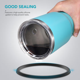 SOONSURE clear, BPA-free material allows quick refills before heading out.