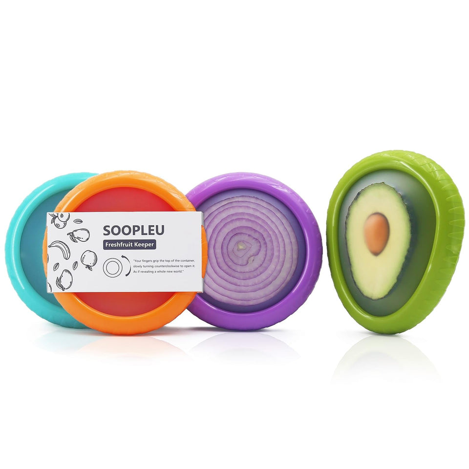 SOOPLEU avocado saver with half-avocado design preserves freshness