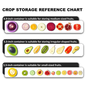 SOOPLEU lemon fridge keeper helps keep citrus fresh