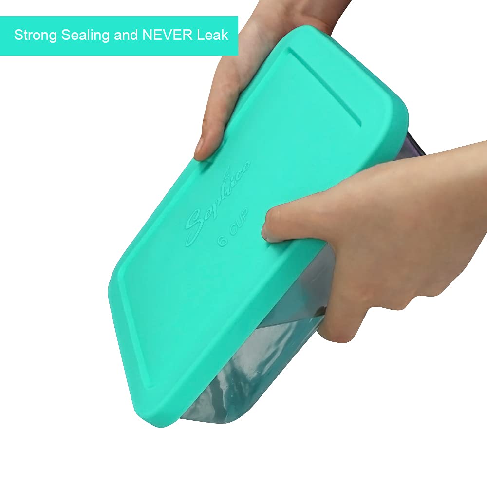 SOPHICO mint lid demonstrates freezer-safe, temperature-resistant performance.
